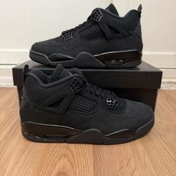 Authentic Jordan 4 Black Cat Size 9M
