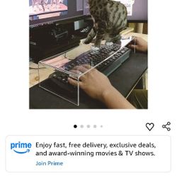 Acrylic Stand For Monitor / Laptop / Keyboard 