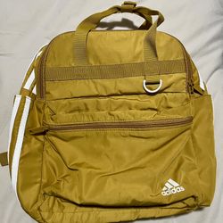 Adidas Yellow Backpack 