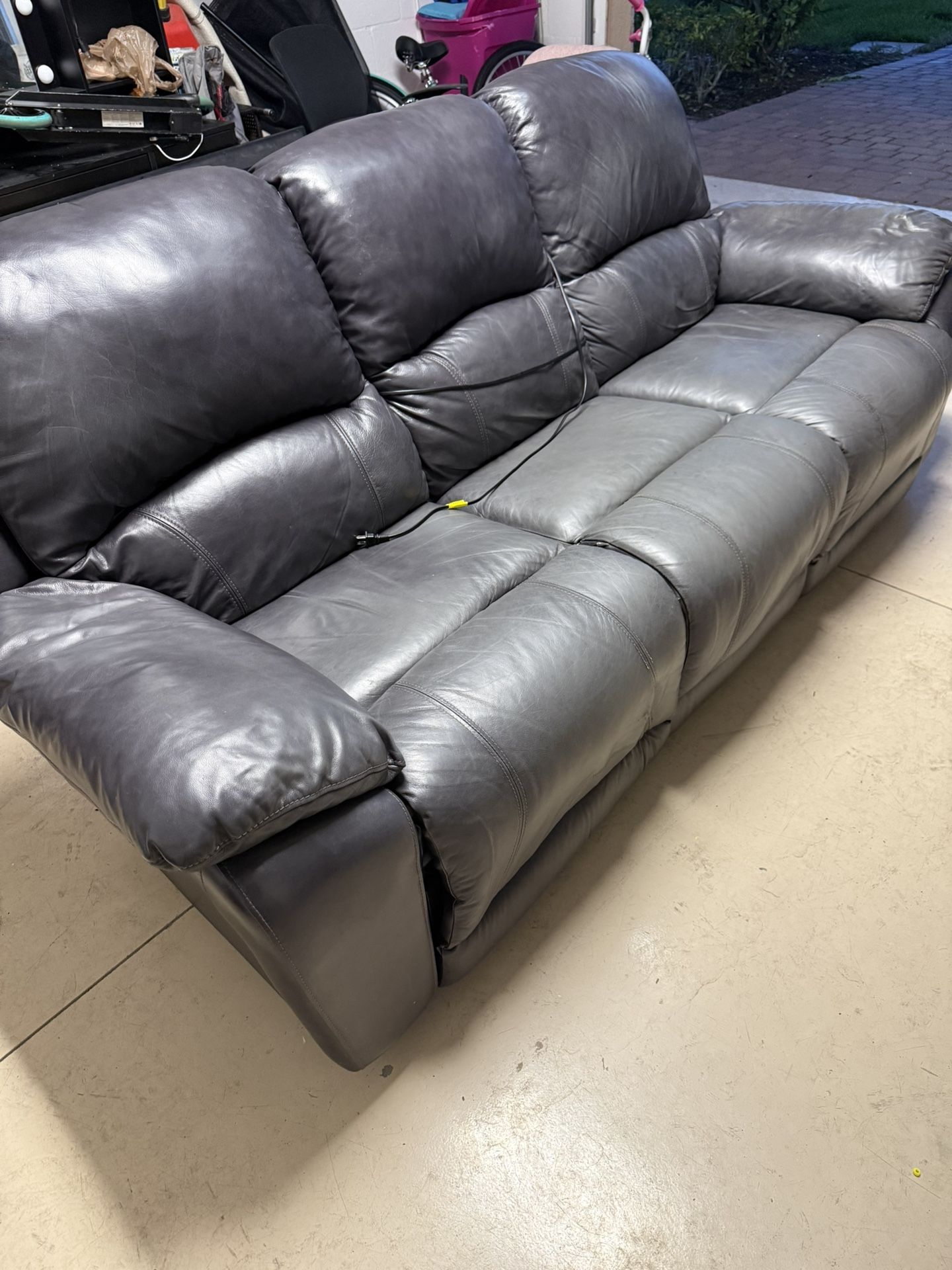 Leather Couch