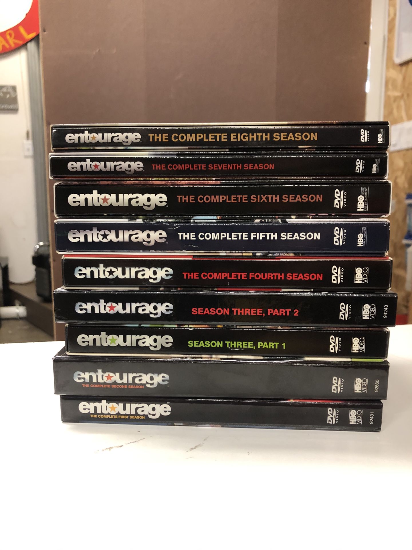 Entourage DVD Seasons 1-8