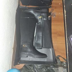 Coach Faith Riding Boots