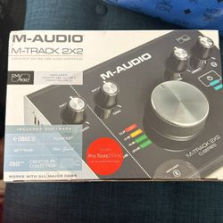 M-Audio M-Track 2x2 24/192 USB Audio Interface for Sale in