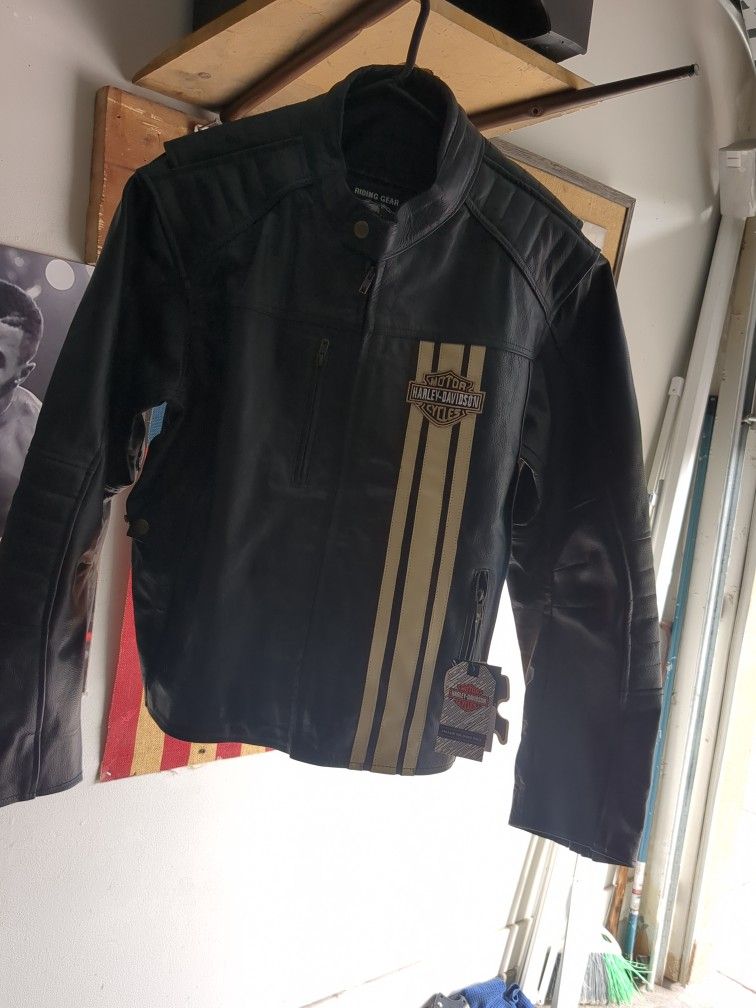 Harley Davidson Leather Jacket Brand New .. Tags Still On