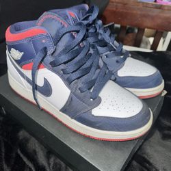 Air Jordan 1 SE “Olympic” White