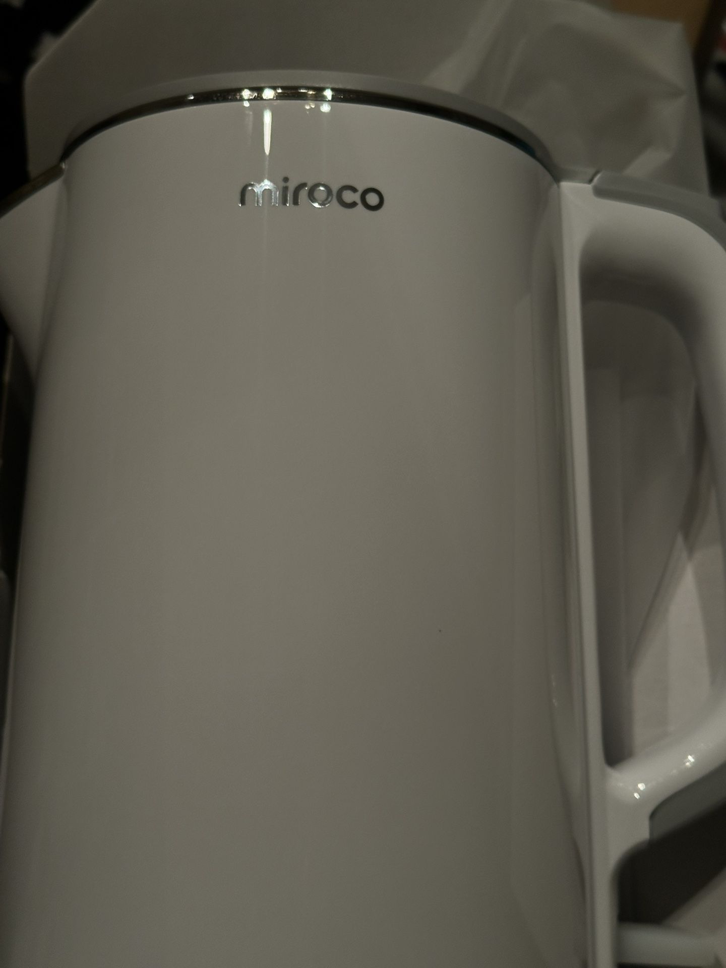 New Electric Kettle 1.5l White Stainless Steel