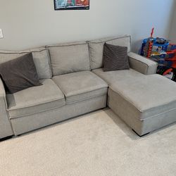 Sectional Sofa Grey 8ftx3ft