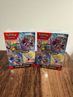 Pokemon Journey Together Booster Bundles x2 Sealed