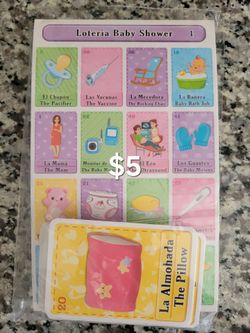 Loteria Baby Shower Game