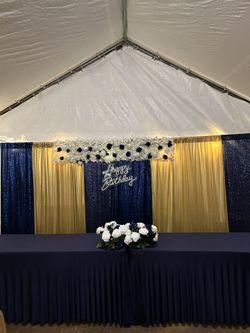 Backdrop XV Wedding Baby Shower Etc…