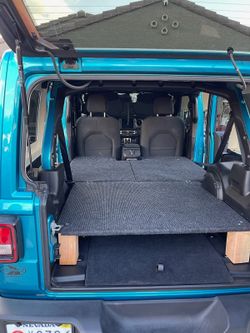 Jeep Wrangler Sleep Platform