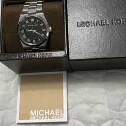 MICHAEL KORS Channing Silver Watch 