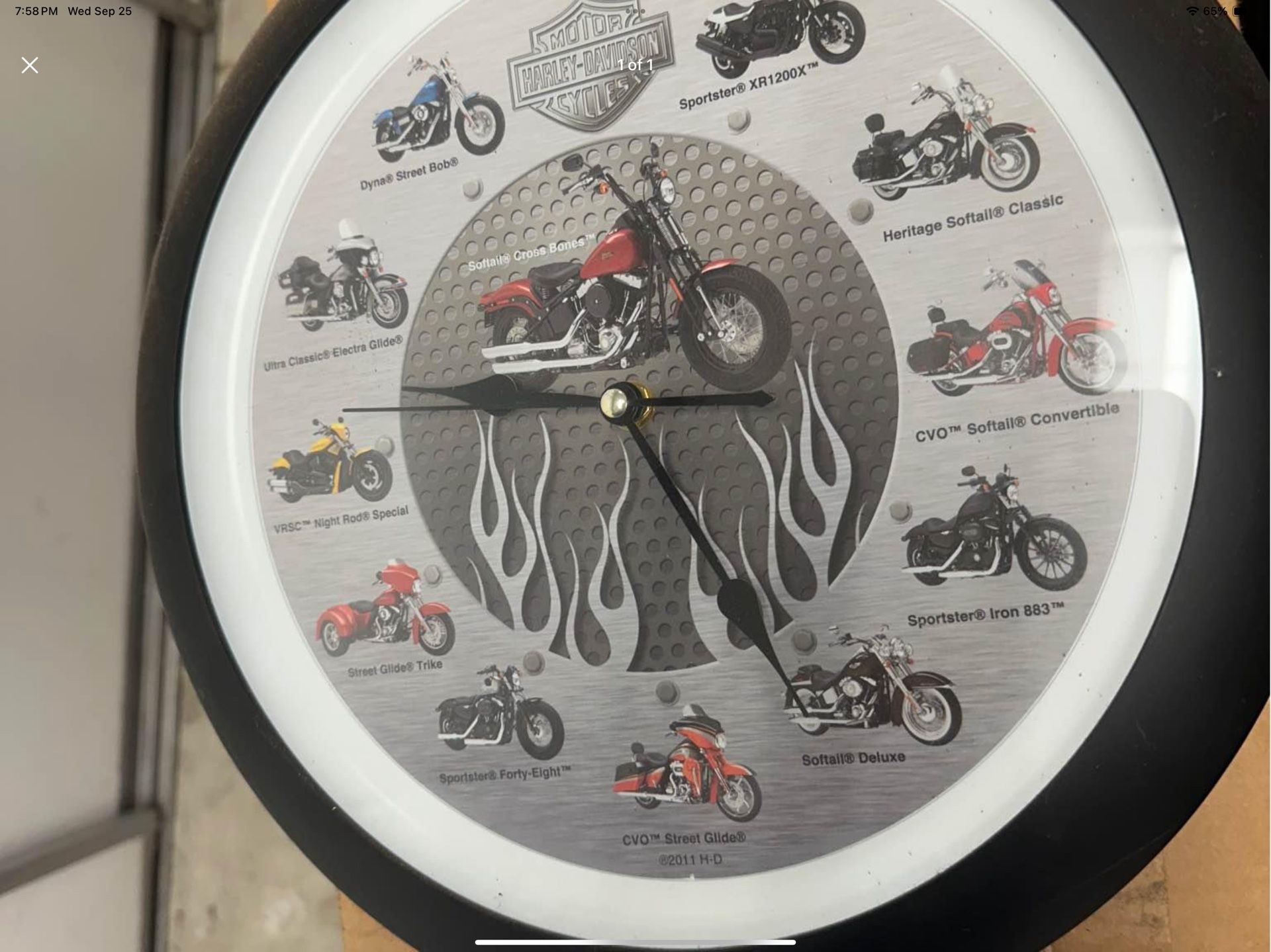 Harley Clock