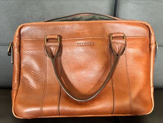 TECOVA Bartlett Slim Briefcase – Genuine Leather – Discontinued – $290 OBO