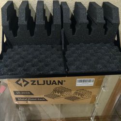 Metal Pistol Rack x 2