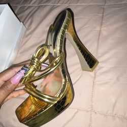 Gold Heels 