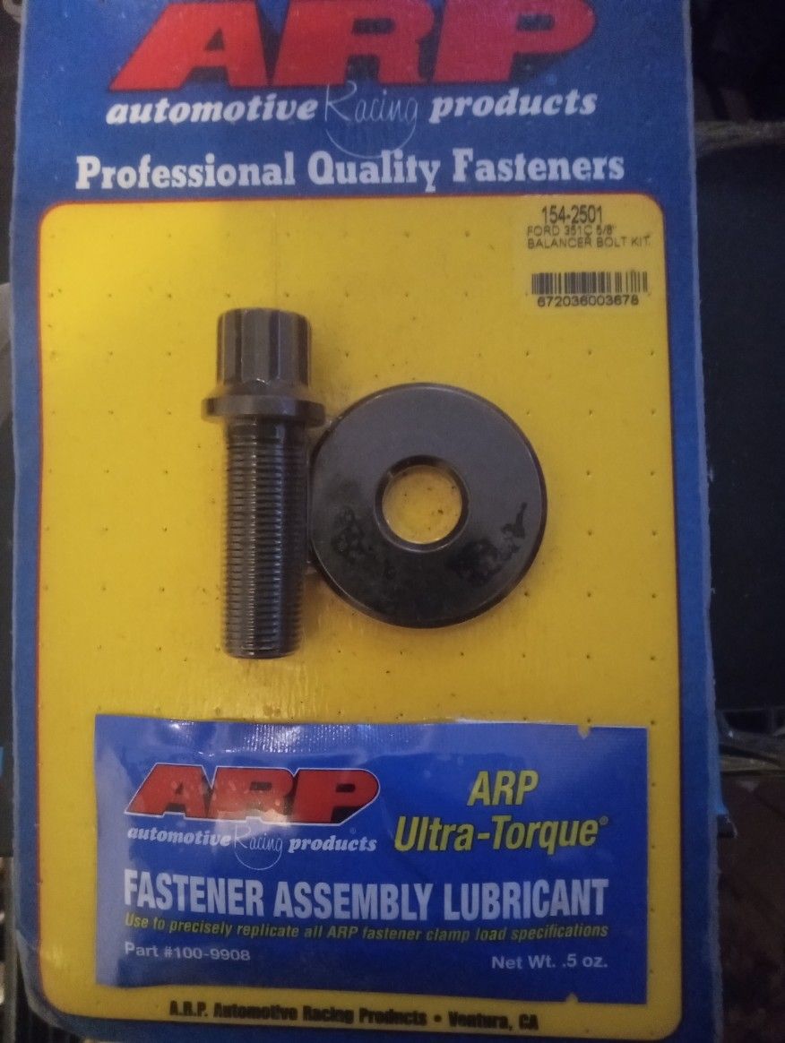 Arp Balancer Bolt