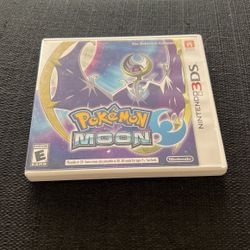 Pokémon Moon 3DS case Only 