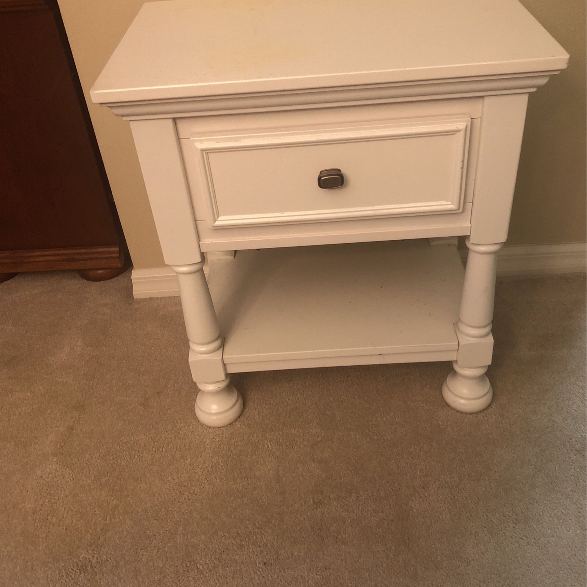 White Table Or Night Stand $20