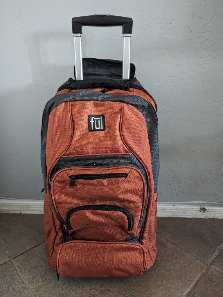 Rolling Backpack Travel Bag