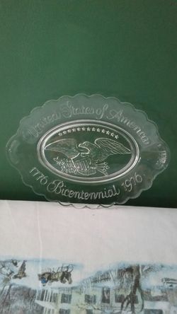 Vintage 1776 Bicentennial 1976 Dish
