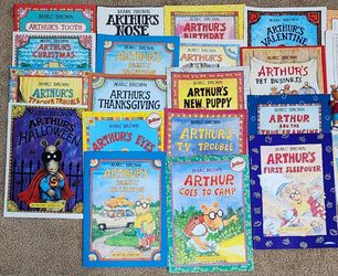 LOT OF ARTHUR BOOKS