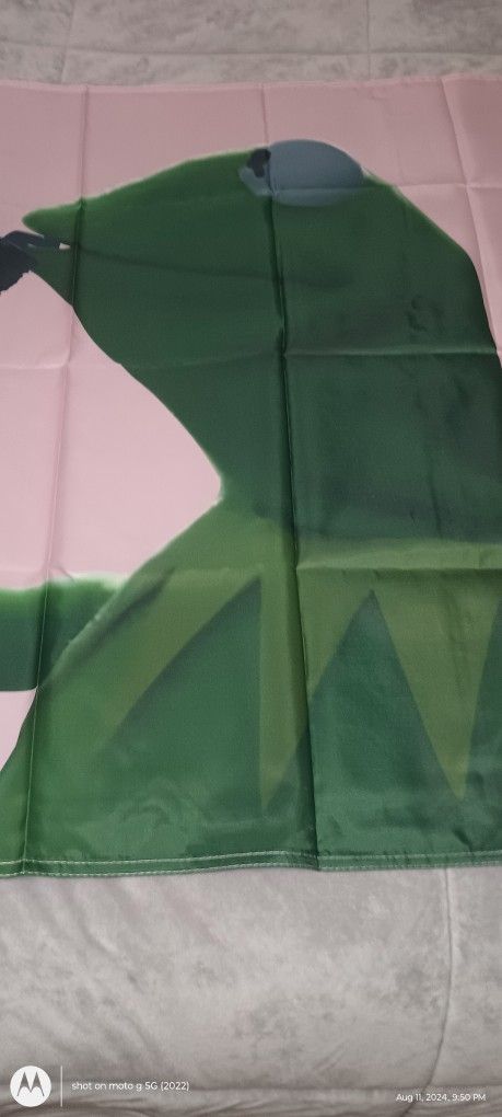 Banner (Kermit Sipping Pink Whitney)