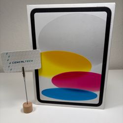 2022 iPad 10th Gen 10.9inch 64gb Wifi & Cellular Silver Brand New Sealed #0362
