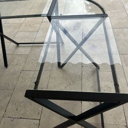 Mesa Para Computadora De Vidrio 
