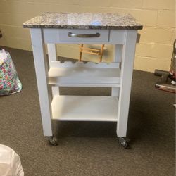 Kitchen rolling table