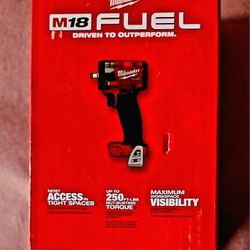 Milwaukee
M18 FUEL GEN-3 3/8 in. Compact Impact Wrench (2854-20)