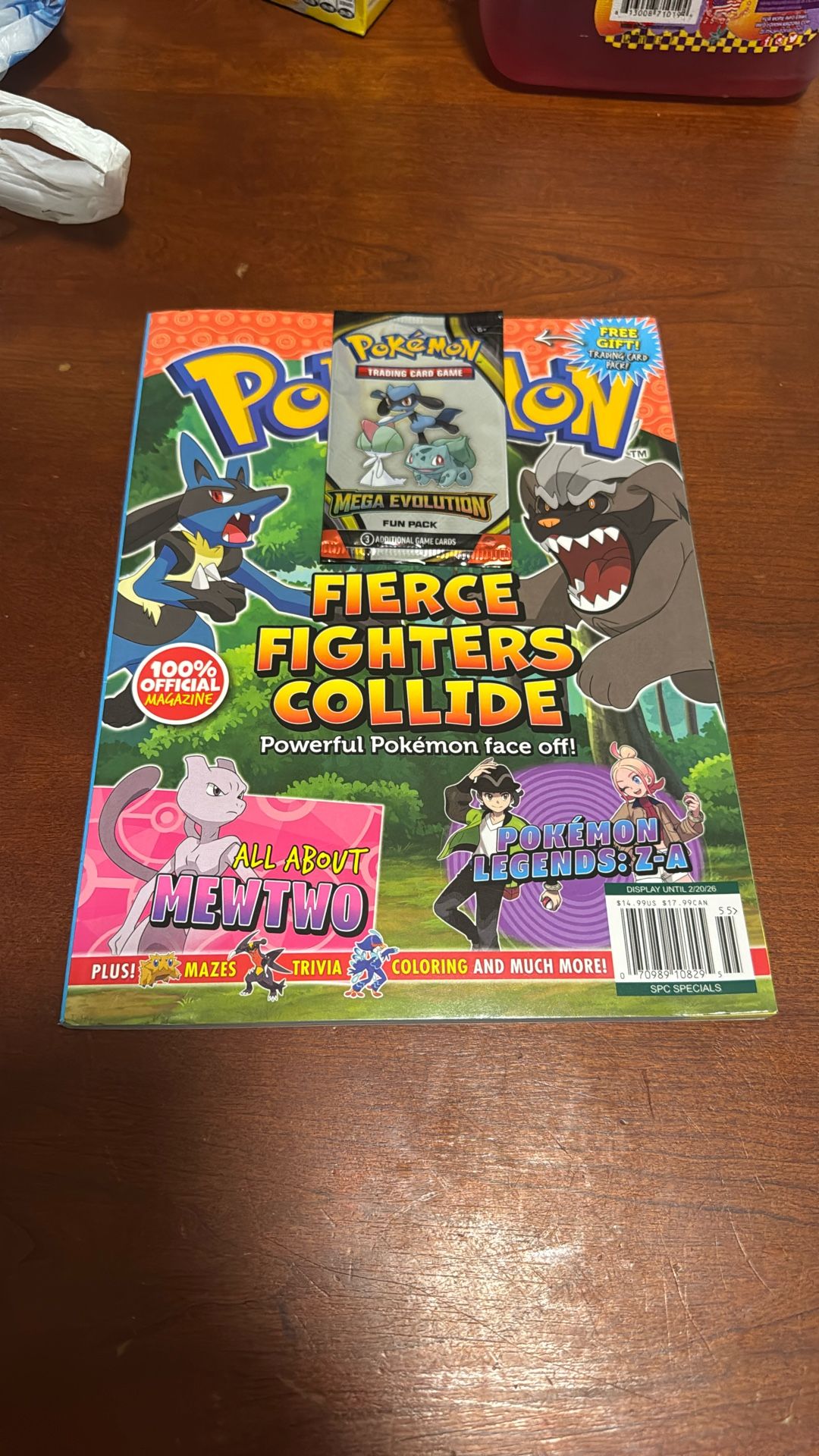 Pokemon Magazine With Pack 