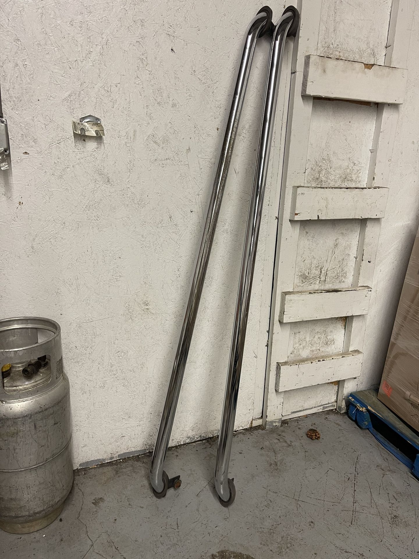 Chrome Bed Rails For 6.5ft Bed