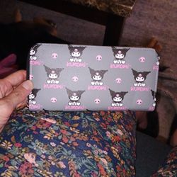 Kuromi Leather Wallet 