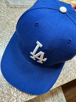 LA Dodgers Blue Snapback Hat