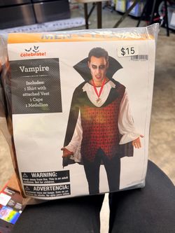 Halloween costume vampire size men L 36/38