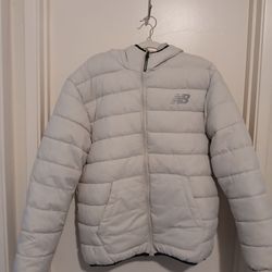 New Balance Puffer Jacket with Hood