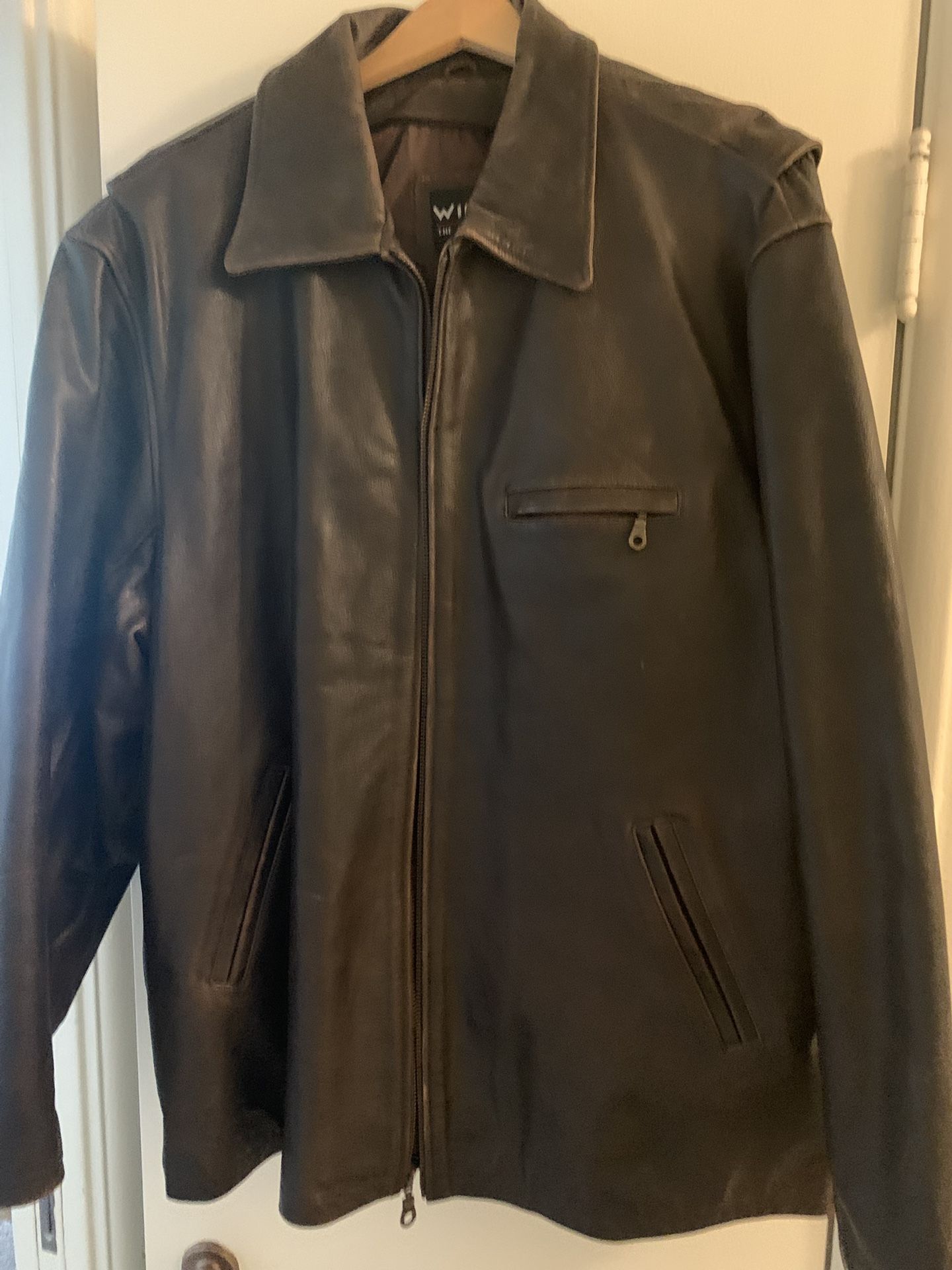Men’s Leather Coat