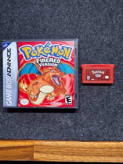 Authentic - Pokemon FireRed  version Game Boy Advanced - 2004