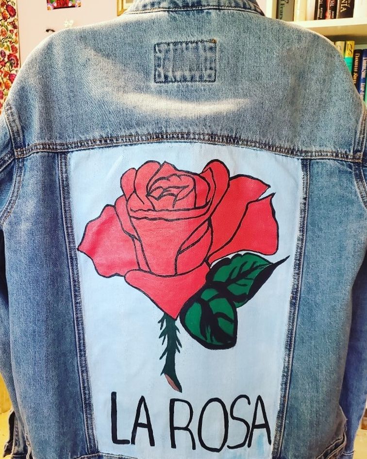 Hand Painted Jean Jacket