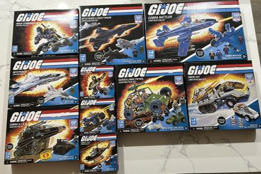 GI Joe Block Construction Sets Brand New 