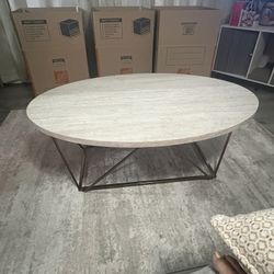 Oval Coffee Table 
