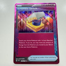 Scramble Switch #186 Pokemon Surging Sparks