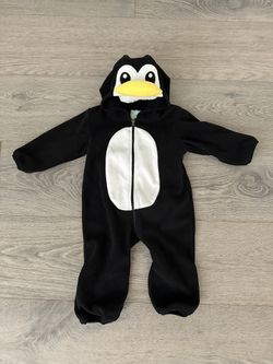 Baby Penguin Halloween Costume Size 6-12 Months