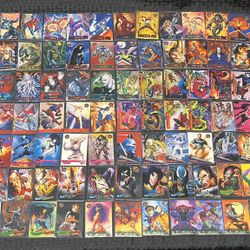 Lot of 99 Marvel Spider-Man Premium 1996 Eternal Evil SkyBox Trading Cards