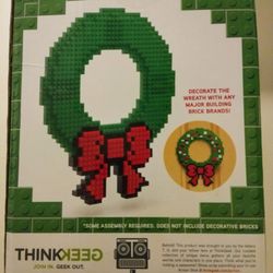 (New) Christmas Wreath - Lego Bricks Compatible