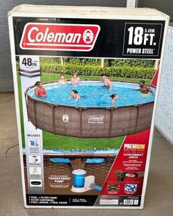Coleman Power Steel 18 ft Above Ground Pool
