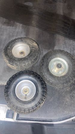 Llantas de aire solo son tres