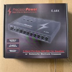 New equalizer 5 bands pre amp