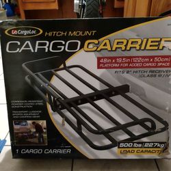 Hitch  Mount  Cargo Carrier 